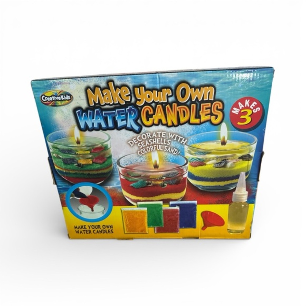 Creative Kids Make Your Own Water Candles NIB NEW NEW Childrens Craft Gift Idea
